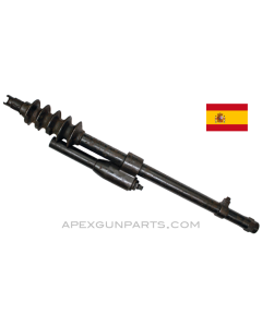 Hotchkiss M1914(?) Barrel, 29", Spanish Marked with Flat Bottom Gas Port Assembly, Unknown Caliber, *Good*, Sold *As Is* 