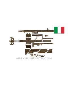 Breda M37 LMG Parts Kit with Cut Receiver Pieces & Demilled Barrel, 8X59mm, *Good* 