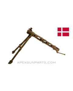 Madsen 46 Barrel Shroud with Bipod and Carry Handle, Dented, *Fair* 