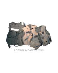 Ballistic Carrier / Vest, Soft Armor Panels Installed, Heavy Use, Sold *As Is*