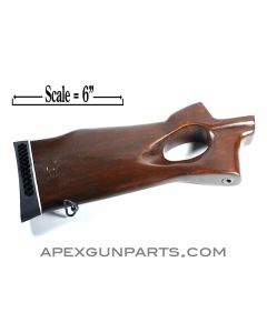 AK/MAK90 Buttstock W/Thumbhole & Recoil Pad, Brown, NOS