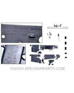 Colt M16A1 Marked Crushed Demilled Receiver