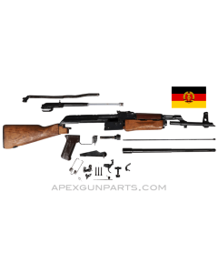 East German AK-47 MPi-KM Parts Kit, Wood Stock, Sanitized, 7.62x39, *Excellent*