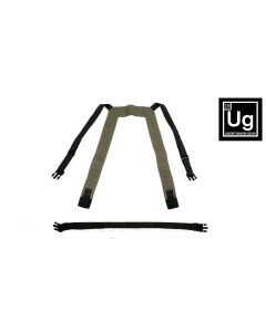 Low Profile H-Harness Kit - Ranger Green - *New* by Unobtainium Gear