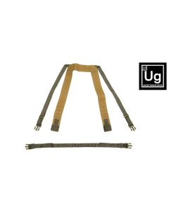 Low Profile H-Harness Kit - Ranger Green / Coyote - *New* by Unobtainium Gear