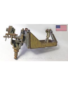 MG Cradle Mount Assembly, M23, w/Equilibrator for M2HB .50cal Ammo Can Tray *Good* 