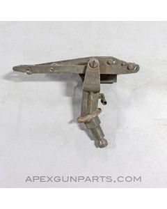 1919 / M240 MG Universal Cradle Mount Assembly, Israeli, No Pins, Green *Fair* 