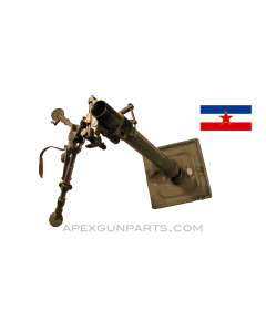 Yugoslavian 60mm Mortar Set, M57, Non-Matched, *Good* 