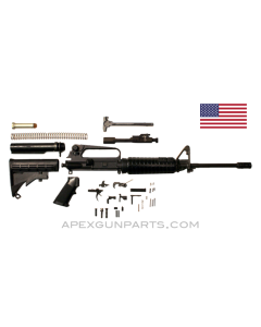 Colt 6520-LE Government Carbine Semi-Auto Rifle Kit, AR-15, 16" 1/7 Twist Barrel, M16A2 Sights, 5.56 NATO, *Very Good* 