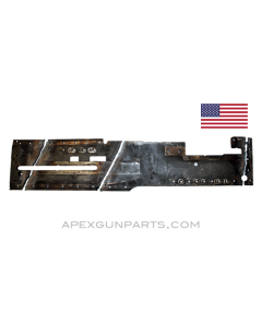 Browning M2 .50 Cal. Right Hand Side Plate (RHSP), Torch Cut Demilled, Colt's Patent Fire Arms, Sold *As Is*