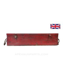 BREN MG Transit Chest, 50", Painted, *Poor*, Sold *As Is* 