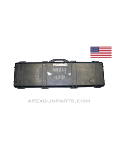 Pelican Travel Vault, For M82A3 .50 BMG, Black, *Good* 