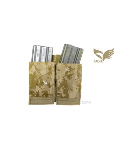Eagle Industries A0R1 Double M4 Magazine Pouch, MOLLE Attachments, No Inserts, *Very Good*