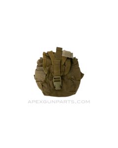 USMC Canteen Pouch Tan, Coyote Brown, *FAIR*
