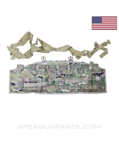 U.S. Tactical Assault Panel Chest Rig Set, Multicam, No P.C. Mounts, *Good*