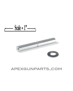 SIG 550/551 Axis Pin W/Disc Spring for Buttstock, Swiss, NEW