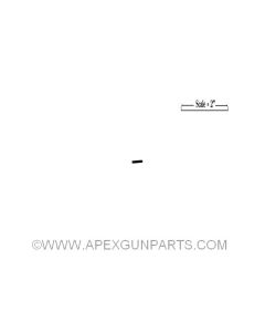 Suomi M31 Retainer Pin, Charging Handle Spring Retainer