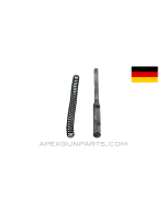 German WWII MG-34 Barrel Plunger and Spring, Blued *Good* 