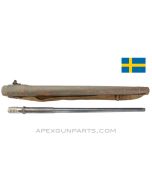 Kulspruta m/1914 Barrel, 23.5", 6.5x55mm, w/Carrier, Swedish, *Very Good* 