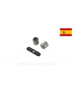 Cetme Set of Two Bolt Rollers with Support