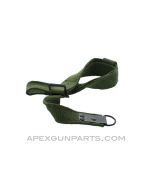 Romanian Nylon AK Sling w/Hook, Green, *NEW* 