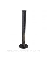 Machine Gun Pedestal, Drilled for Base Plate, Designed for Large Cradle, Black Painted Steel *Very Good* 