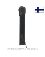 Suomi M31 / KP44 Magazine, 36rd Steel, w/ Pull Loop, 9mm *Good* 