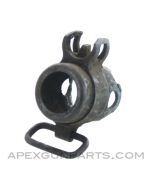 MP34 Front Sight with Front Receiver Piece and Sling Swivel *Good* 