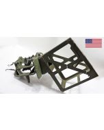 MK64 MOD 9 Heavy Mount w/Ammo Can Holder, Green Painted *Good* 