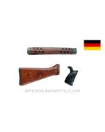 G3 / HK91 Wood Stock w/Handguard & Grip, No Recoil Spring Assembly, *Very Good* 