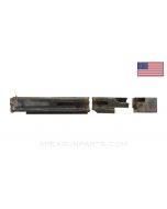 M1 / M1A1 Thompson Torch Cut Receiver, Has Threaded Nose Section, NO Back End *Good / Light Rust* 