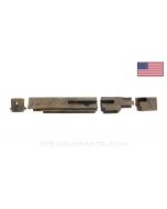 M1 / M1A1 Thompson Torch Cut Receiver Project, Has Threaded Nose Section, Includes Back End *Fair / Rusty* 