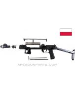 PPs-43 Parts Kit with Trunnion and Top Folder Stock, Type 1 Demil, Cleaning Rod, Polish, 7.62X25 *Very Good* 