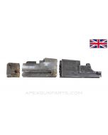 BREN MK1 Torch Cut Receiver Sections, No Front Piece, 3 Sections *Good* 