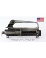 Colt M16A1 Upper Receiver w/Teardrop Fwd Assist, No Ejection Cover, Black Painted *Good* 