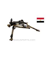 Alfa M44 MG Tripod, Tan Painted, Egyptian Marked, Complete, *Fair* 