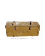 Thompson 1928A1 Wood Storage Crate, T1, OD Green, *Fair*, Sold *As Is* 