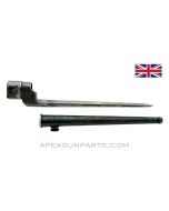 Cruciform Spike Bayonet w/Scabbard, for British #4 Lee-Enfield Rifle *Very Good* 