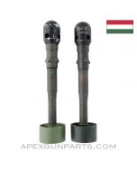 Hungarian PGR Inert Trainer Anti-Personnel Rifle Grenade, Cracked Fin *Good* 