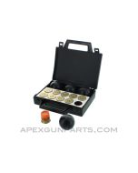 MR35 Manurhin Less-Than-Lethal Ammunition Case Set for use with 35mm "Punch Gun", *NOS* 