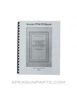 Russian PPSh41 / PPs43 Repair Manual, Russian Manual Translated to English, Paperback, *NEW*
