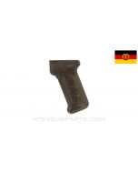 East German AKM Pistol Grip, Brown Polymer *Good*