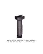 Vertical Hand Grip, Matte Black, NEW