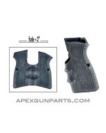 ARCUS 98DA Pistol One Piece Grip Panel, Black