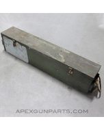 Vickers / Lewis Transit Chest, No Latches, Green Painted *Fair*