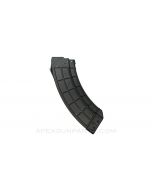 SPECIAL! US PALM AK47 / AKM Waffle Pattern Magazine, 30rd, Black Polymer, Metal Locking Lugs, 7.62x39, US Made 922(r) *Used*