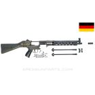Pre-G3 / HK M/61 Rifle Parts Kit, Early Muzzle Brake, Stamped Hand Guards, Bi-pod, 7.62 NATO / .308 *Matching / Good*