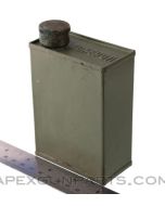 Yugoslavian M53 Oil Can, Steel, Green, *Good*