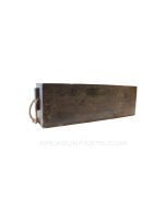 1914 Lewis Gun Pan / Drum  Magazine Transit / Storage Crate, No Lid, Wood *Good* 