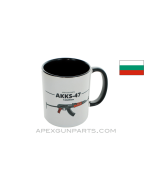 Mil-Slurp Mug, Bulgarian AKKS-47, Circle 10, *NEW*